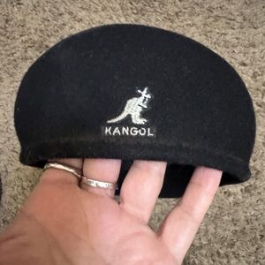 Kangol Classic Black Wool Hat